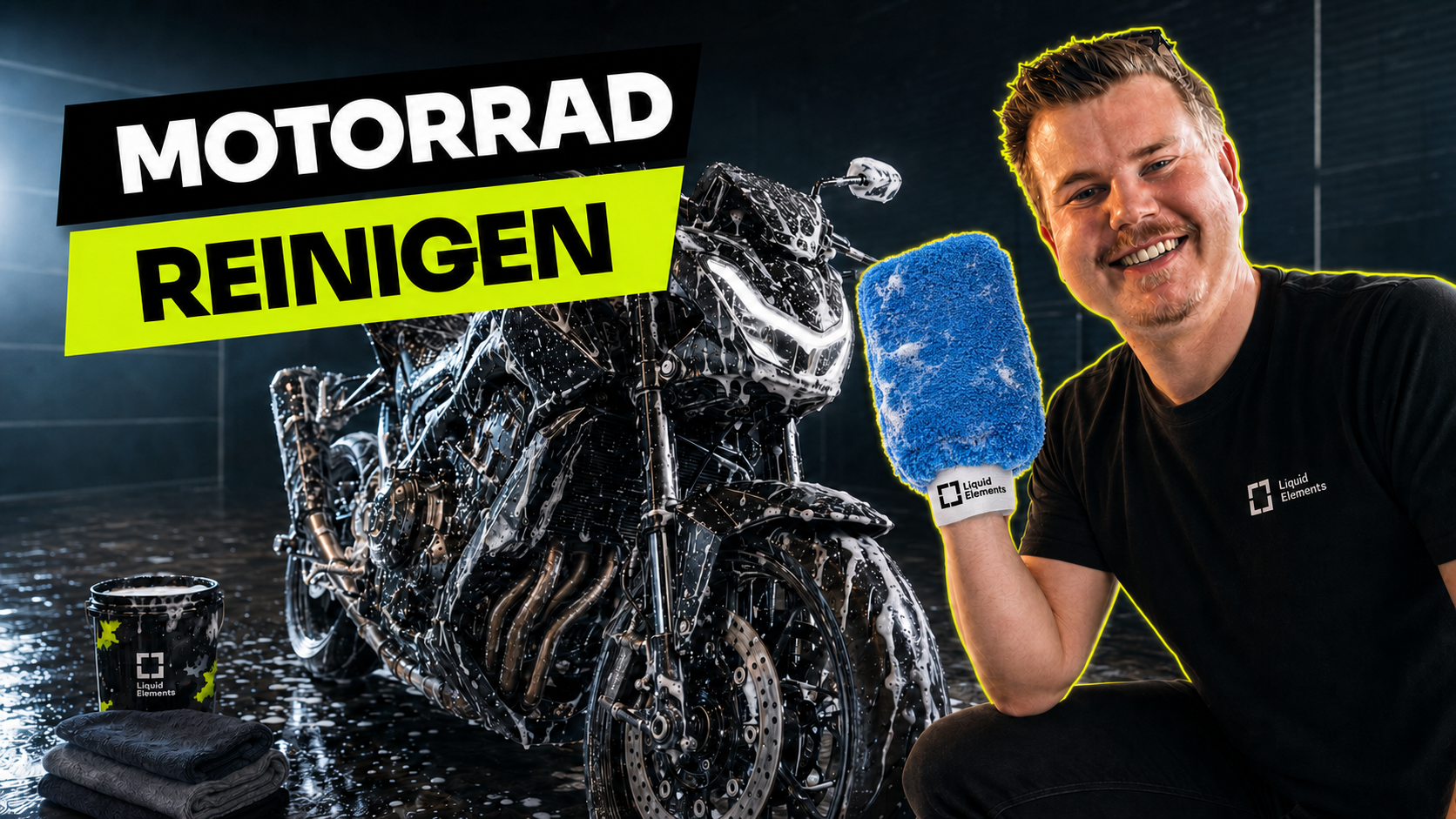 Motorrad reinigen: Anleitung für die richtige Wäsche