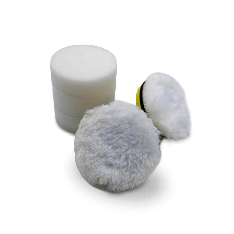 AREA52 Polierpad Allround Set 75mm mit Tuch