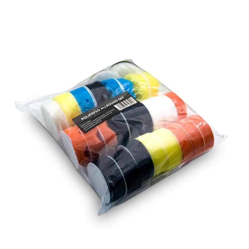 AREA52 Polierpad Allround Set 75mm mit Tuch
