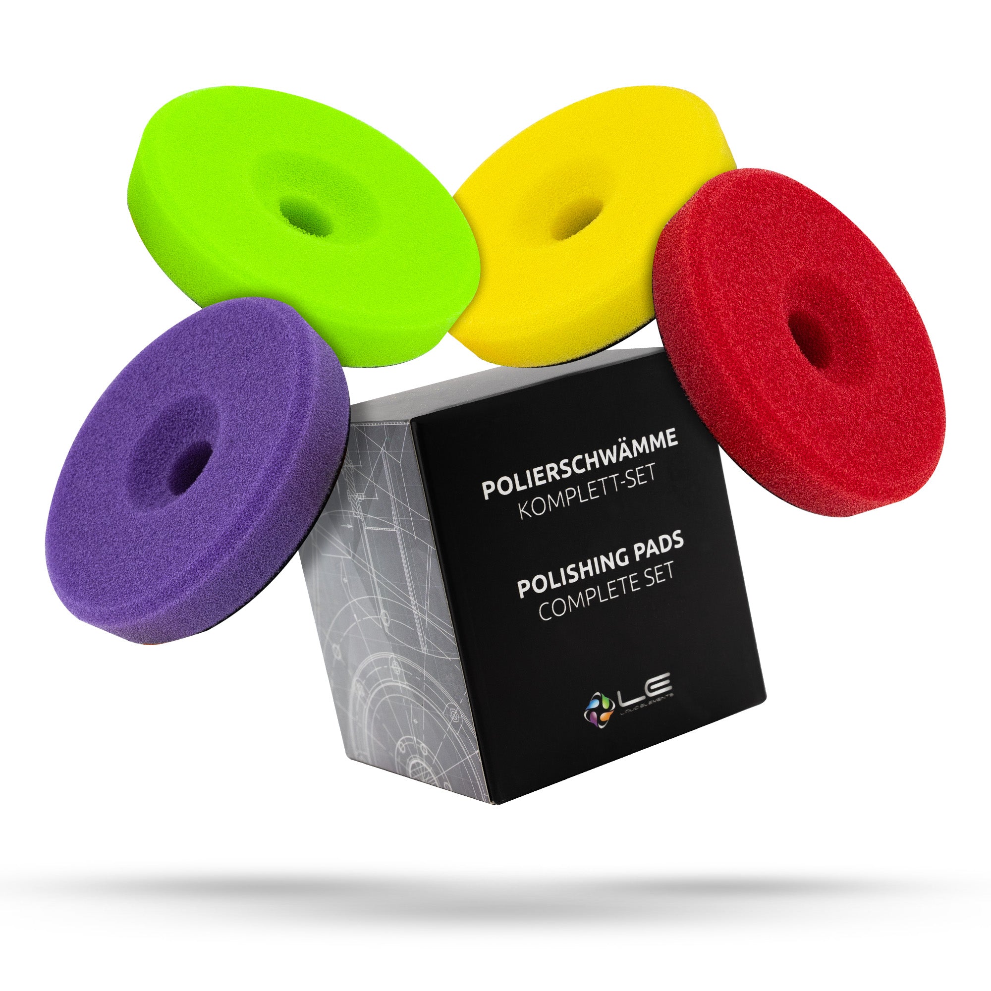 Tampon de polissage "Centriforce" V2 - set