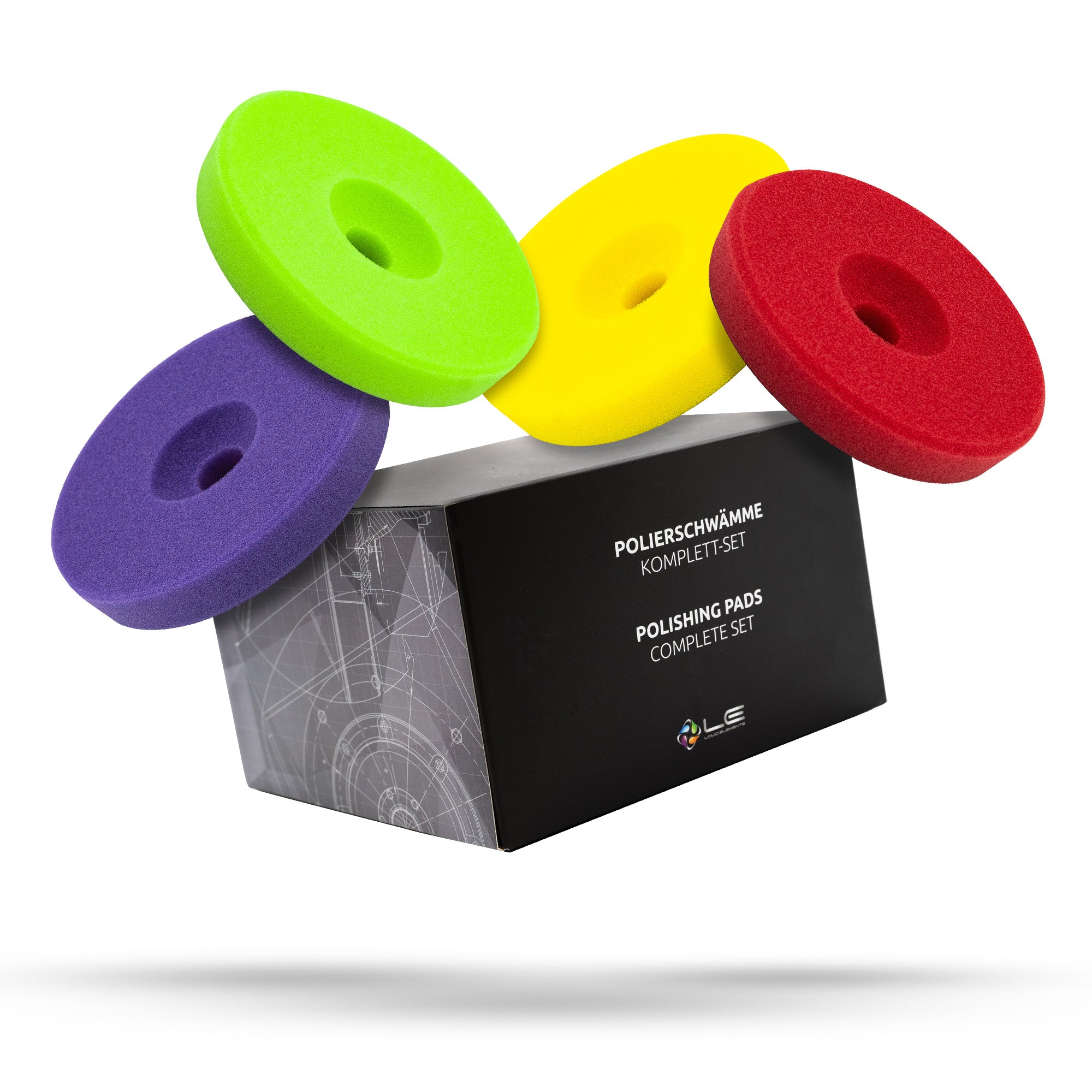 Tampon de polissage "Centriforce" V2 - set