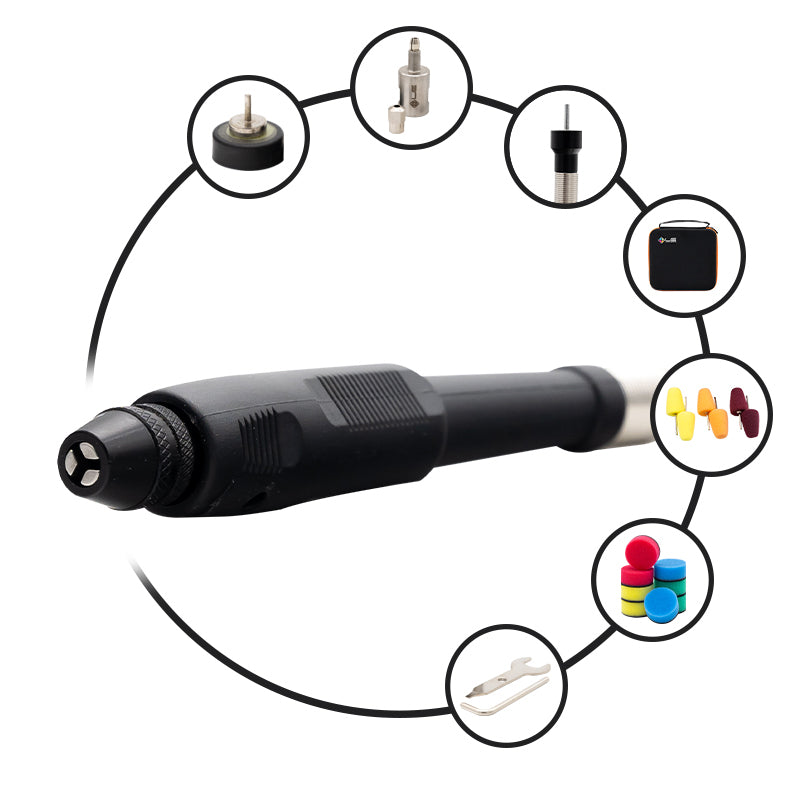 Drill polishing attachment "MINI NANO POLISHER KIT"
