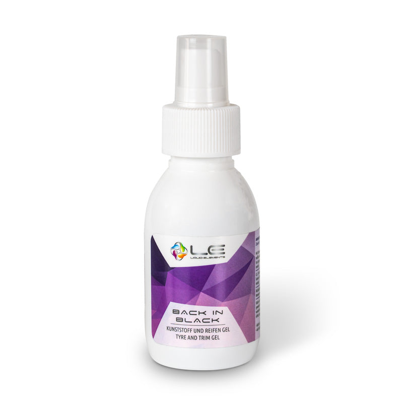 Reifen- & Kunststoffgel "BACK IN BLACK"