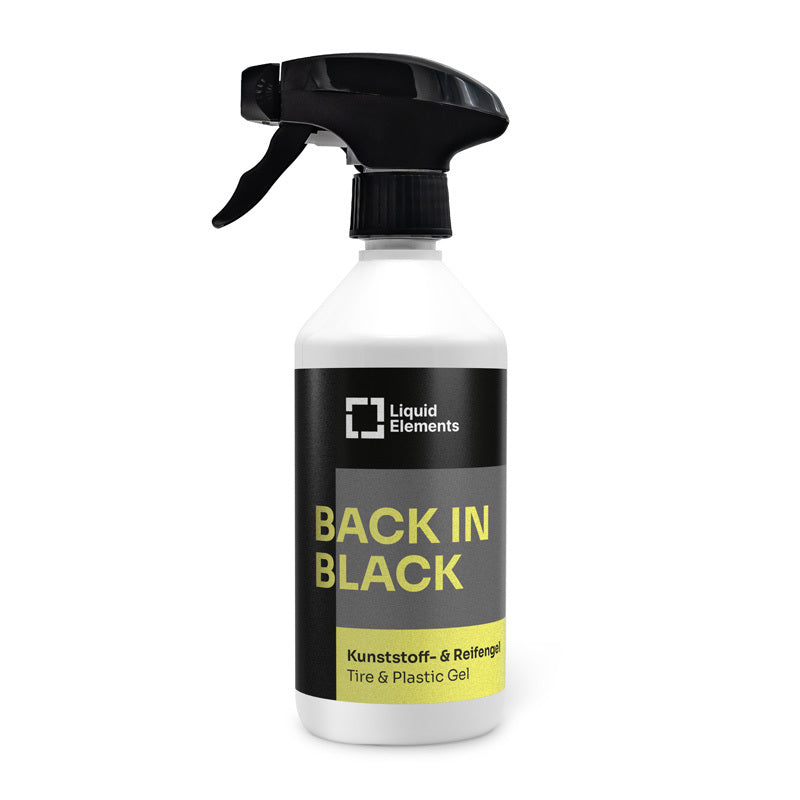 Tire & plastic gel "BACK IN BLACK"