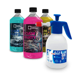 "FOAM PARTY + ALTA FOAMER" - 3er Set