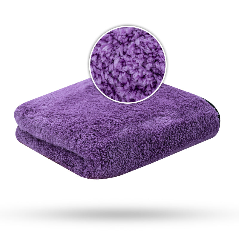 Chiffon microfibre "Purple Monster" - 1800GSM, 40x40cm