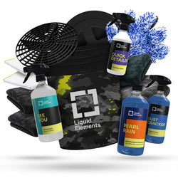 Car wash set with washing bucket