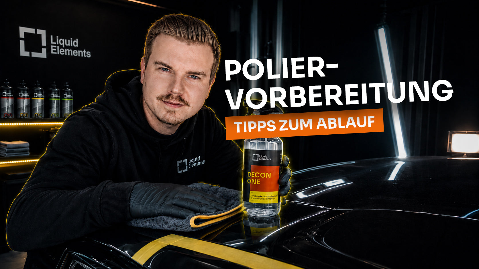 Poliervorbereitung: So bereitest du dein Auto richtig auf das Polieren vor