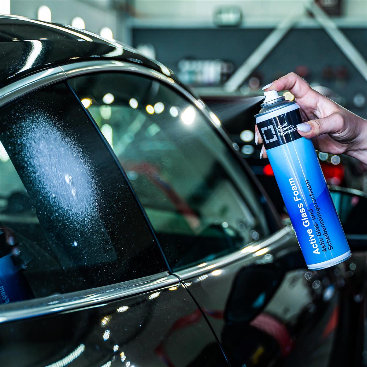 Mousse nettoyante pour vitres et vitres « Active Glass Foam »
