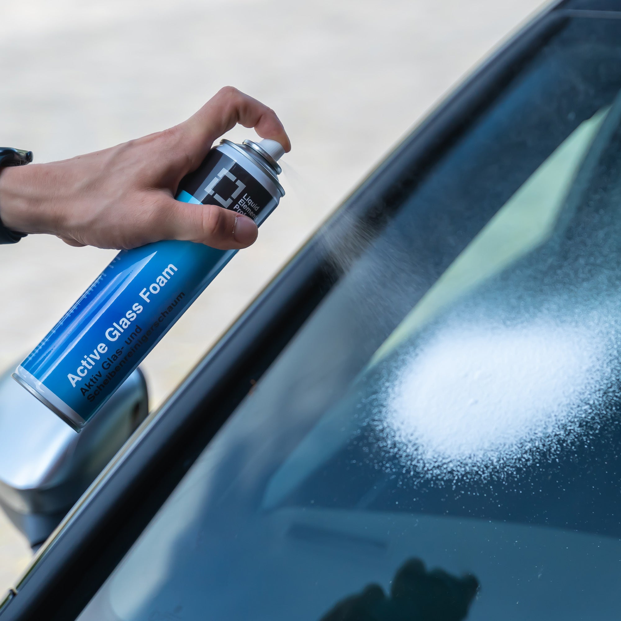 Mousse nettoyante pour vitres et vitres « Active Glass Foam »