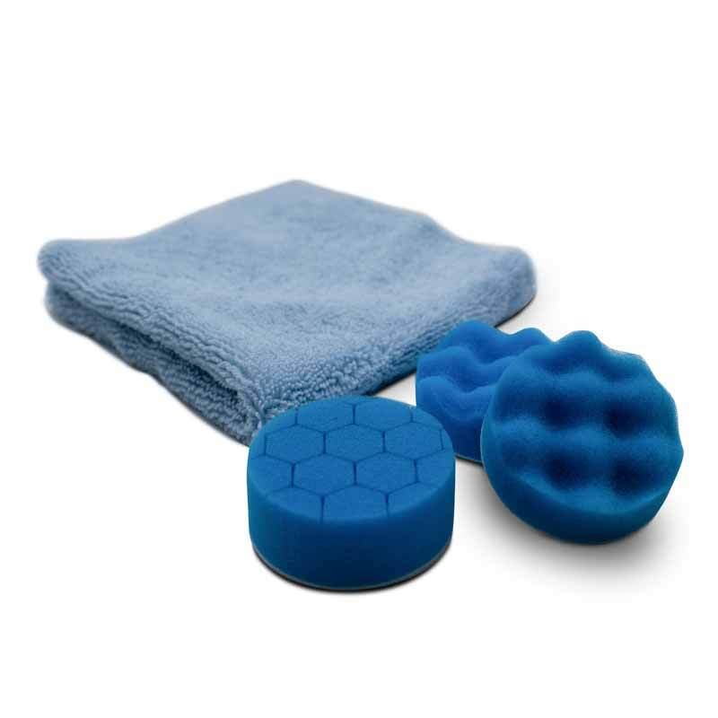 AREA52 Polierpad Allround Set 75mm mit Tuch