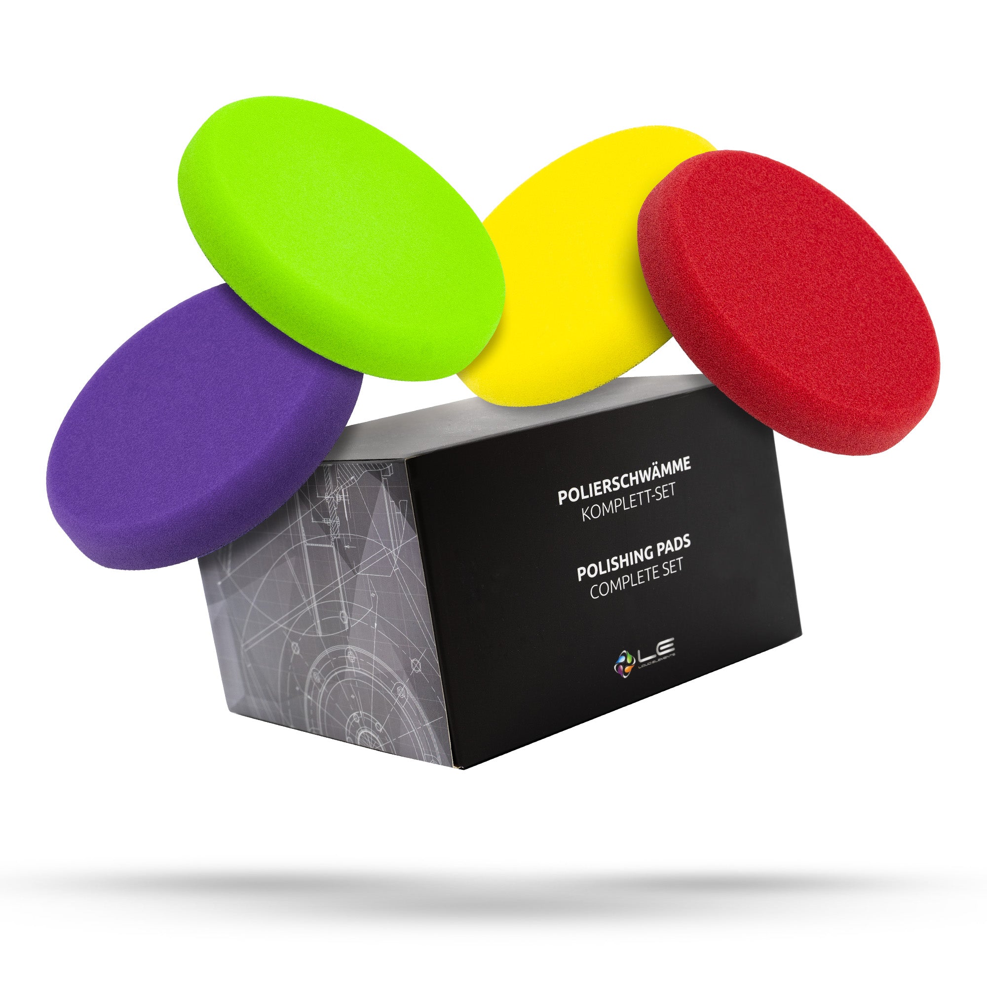 Polishing pad "Pad Man" V2 - set