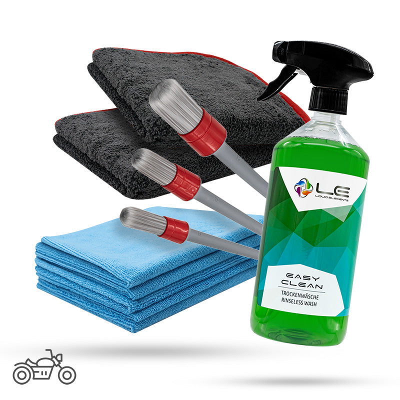 Motorcycle care - cleaning set