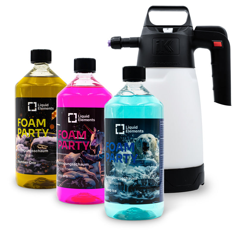 Foam Party 3er Set + IK Foamer