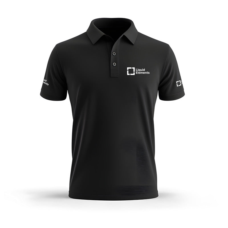 Polo-Shirt "LIQUID ELEMENTS"