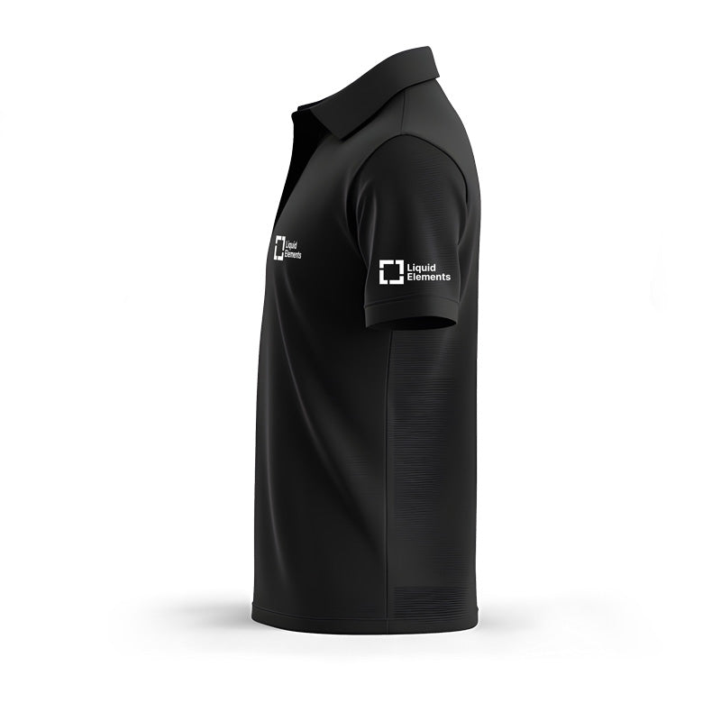 Polo-Shirt "LIQUID ELEMENTS"